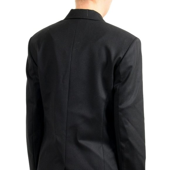 Hugo Boss Women's "Jerimana1" Wool Black Double Breasted Blazer US 2 IT 38 - Picture 3 of 7